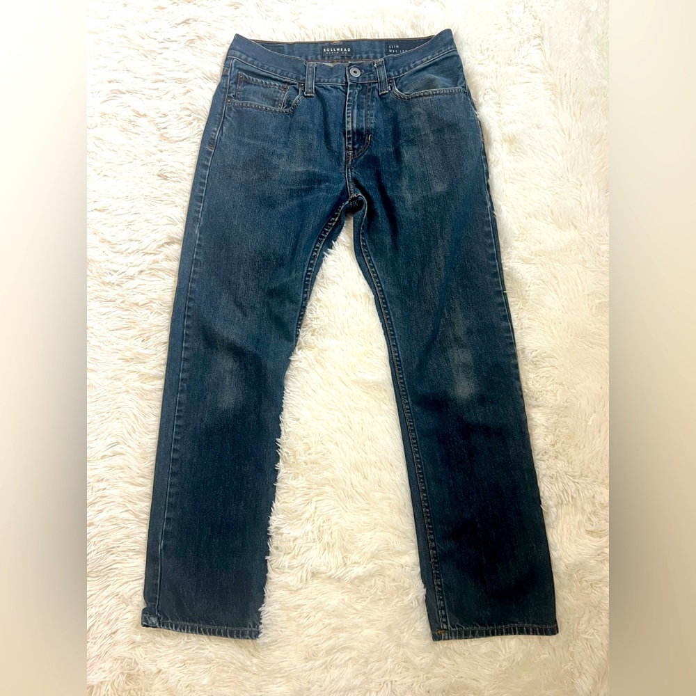 Bullhead Denim Co. Slim Fit Jeans Men’s 31x30 Dark Wash